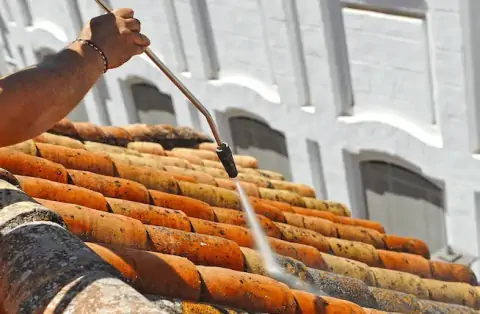 Nettoyage de toitures - Gomené